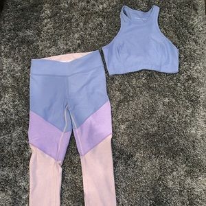 Outdoor voices set size medium! Only worn once!